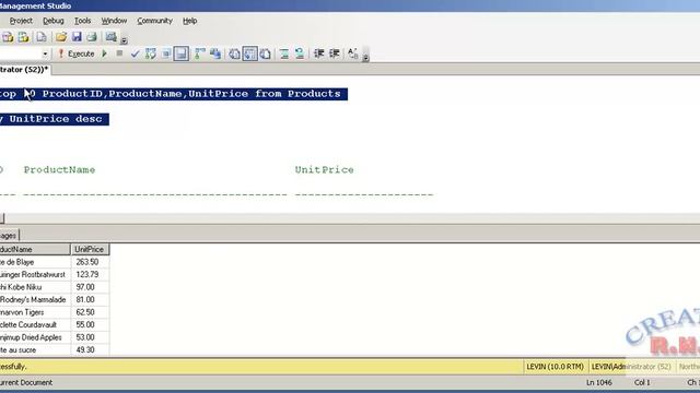 introduction to sql server 2008 select statement - part 2 смотреть онлайн