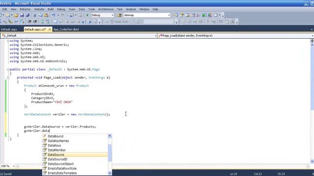 Linq to Sql ile Veri Eklemek смотреть онлайн