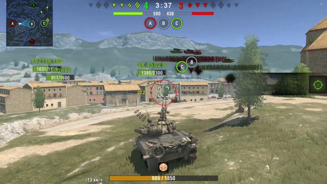 Мастер на tvp t50/51 Tanks Blitz. Бой на грани смотреть онлайн
