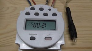 Как настроить таймер CN101A