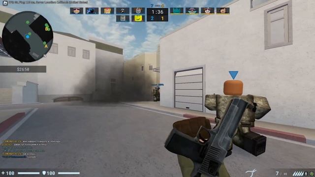 ВПЕРВЫЕ ЗАШЕЛ В ROBLOX (CS:GO) смотреть онлайн