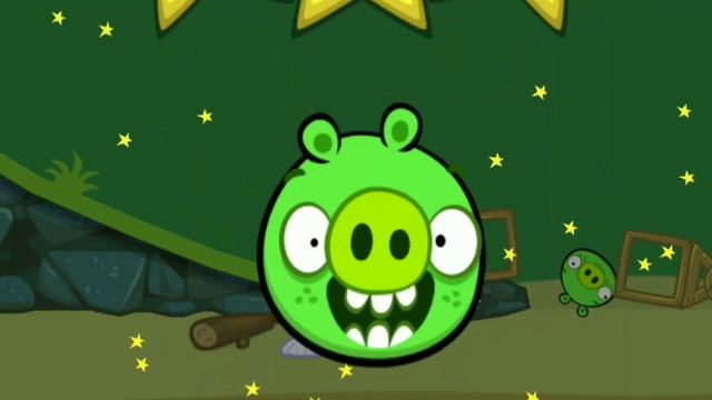 Росс флексит под тему Bad Piggies смотреть онлайн
