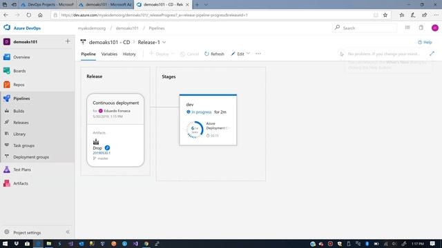 Quickly Create Azure DevOps Projects and Kubernetes Services Part II смотреть онлайн