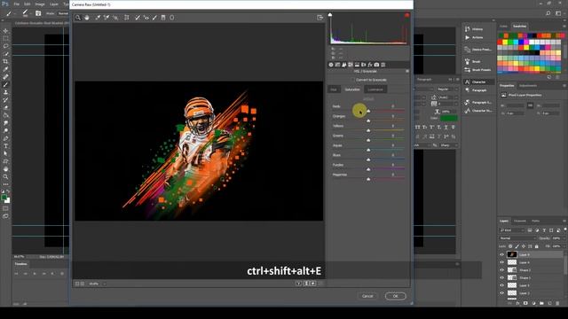 Photoshop Tutorial | Sports Poster смотреть онлайн