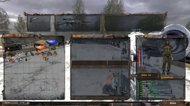 Прохождение S.T.A.L.K.E.R.Shadow of Chernobyl (Тёмная долина выбраться через Южные ворота) смотреть онлайн