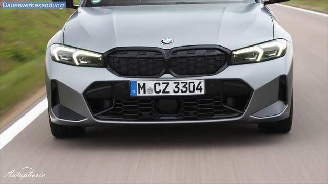 2023 BMW M340i XDrive (G20 LCI): Curved Display Mit OS8 Und Reduzierte Auswahl [4K] - Autophorie