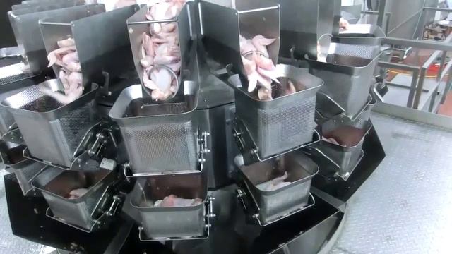 Фасовка куриной разделки в пакет по 10, 3, 1 кг. смотреть онлайн