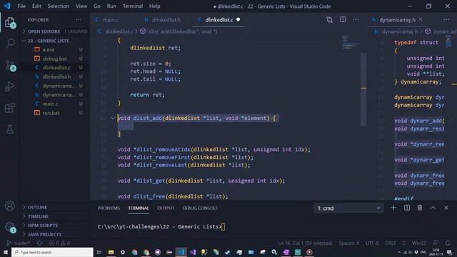 Programming Challenges - 22 - Generic Lists in C (C/C++) смотреть онлайн