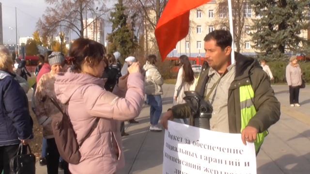 Массовый пикет. Казань. 13.10.2021 смотреть онлайн