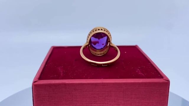 Золотое кольцо с камнем 583пр, размер: 17 смотреть онлайн