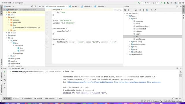 Java with Docker for development смотреть онлайн