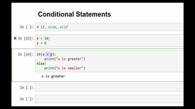 Python Conditional Statement | if else elif | Python for Data Science смотреть онлайн