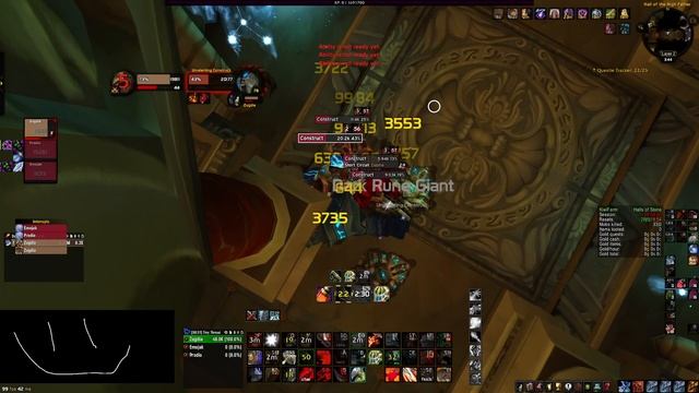 Warrior Halls of Stone boosting ~950k xph with heirlooms and ~500gph смотреть онлайн