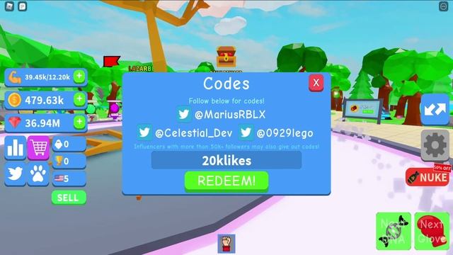 Roblox Boxing Simulator Codes (17 promo codes) смотреть онлайн