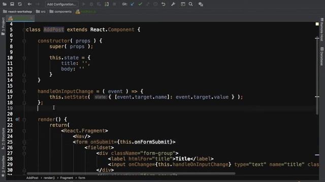 #15 Handling Forms in React | Events | React Tutorials смотреть онлайн
