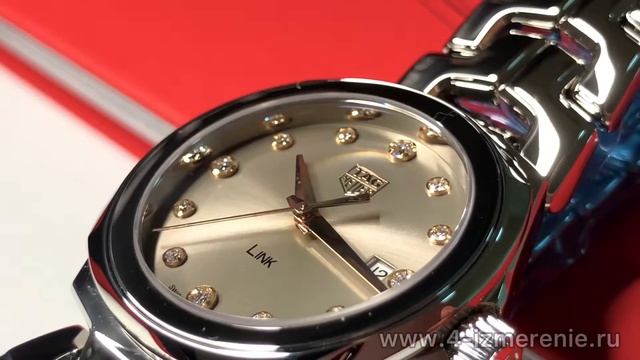 Обзор 4 Измерение TAG HEUER LINK WBC131E.BA0649 смотреть онлайн