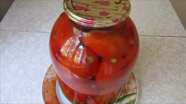 Маринованные помидоры на зиму