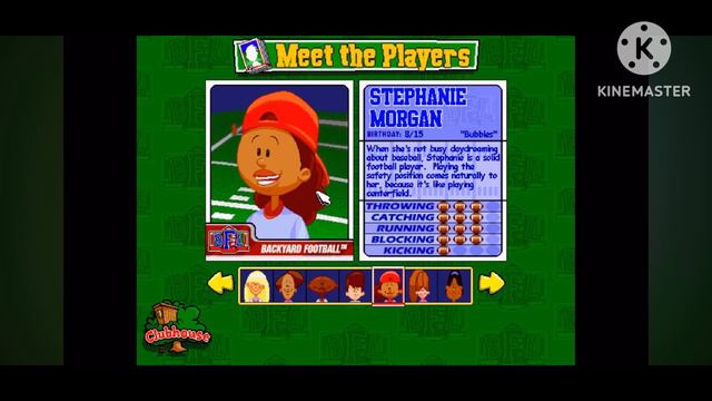 Backyard sports meet the players: Stephanie Morgan смотреть онлайн
