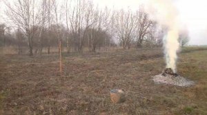 Подготавливаем землю к сенокосу. Сеем траву.