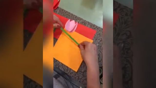 Майстер - клас за темою «ТЮЛЬПАН» з дошкільниками 5-6 р.ж. (ЗДО №33) смотреть онлайн