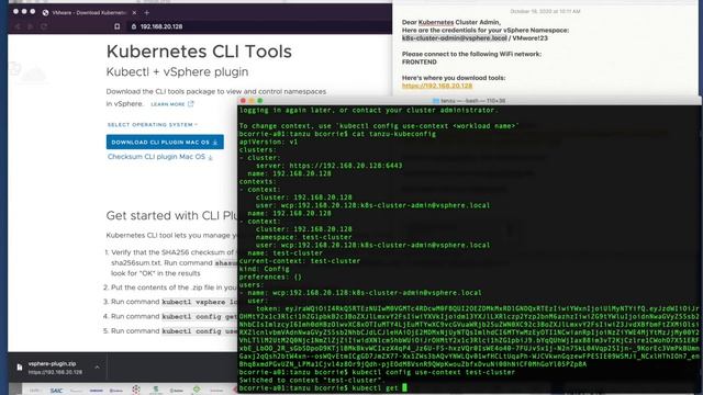 vSphere with Tanzu DDS - Ep 4 - Creating a Namespace and Deploying a K8S Cluster смотреть онлайн