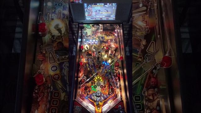 Mandalorian Pinball Billion point game at Double Bull Taphouse смотреть онлайн
