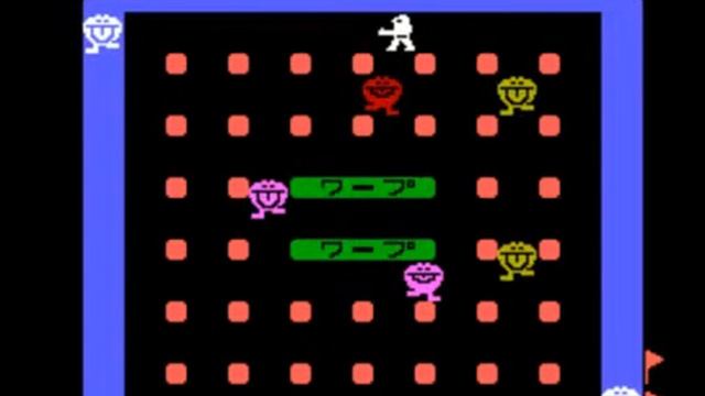 ПК8000, игра Warp&Warp (PC8000, Warp&Warp)