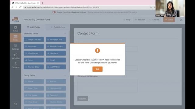 How To Add Google ReCAPTCHA To Your WordPress WPForms? смотреть онлайн