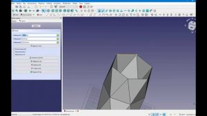 FreeCad Ваза из треугольников