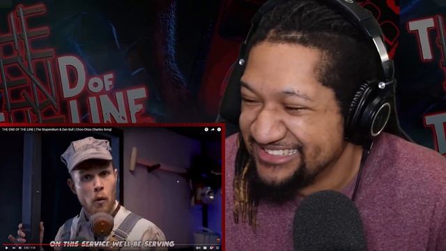 THE END OF THE LINE | The Stupendium & Dan Bull | Choo-Choo Charles Song! | Reaction смотреть онлайн