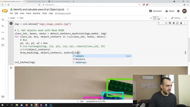 Calculate the Area of an object | with Mask R-CNN and Python смотреть онлайн