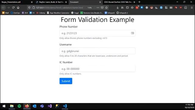 Regular Expression - Desmond Chin Shiun Yean смотреть онлайн