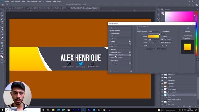 ✅[PASSO A PASSO] Como fazer Banner para Canal do Youtube pelo Photoshop смотреть онлайн