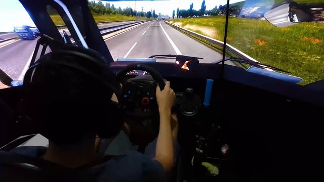 G29 TRIPLE SCREEN 4K | DE CAMPINAS A APARECIDA DO NORTE - EURO TRUCK SIMULATOR 2 смотреть онлайн