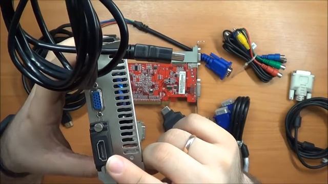 Переходники для видеокарт DVI HDMI VGA и кабеля и многое другое смотреть онлайн