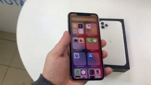 Apple iPhone 11 Pro Max 64gb silver смотреть онлайн