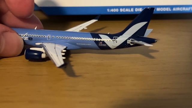 Gemini Jets Breeze Airways A220-300 1/400 Scale Review смотреть онлайн
