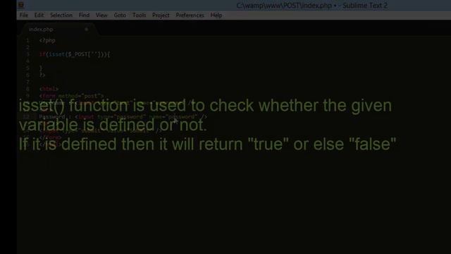 $_POST in PHP | Lets code app смотреть онлайн