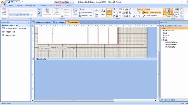 How to generate report and print your data in ms access смотреть онлайн
