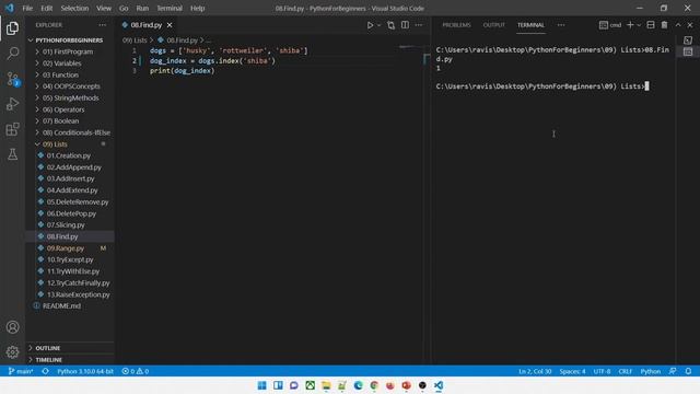 12 | Lists in Python (2/2) | Exception Handling in Python | Searching in Python | Range in Python смотреть онлайн