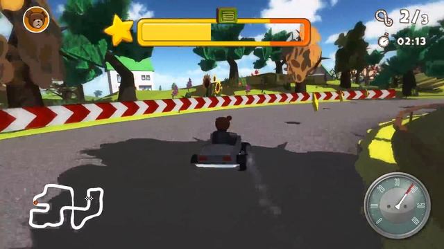 Racing games for kids|For kid racing game|Fun kid racing game - Teddy Floppy Ear - The Race смотреть онлайн