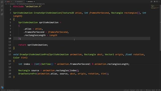 Sprite Animation in Raylib смотреть онлайн