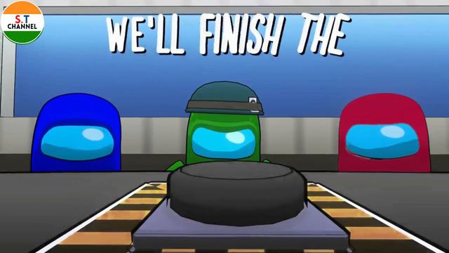 Finish The Mission BUT GREEN'S THE IMPOSTOR смотреть онлайн