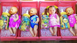 Diana playing with Baby Born Doll learn colors for kids & toddlers Videos for children