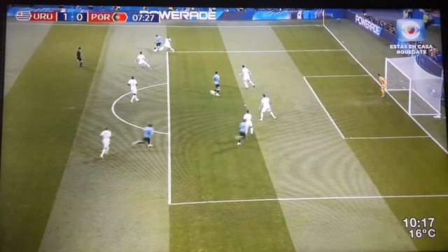 Gol cavani contra Portugal relato romano смотреть онлайн
