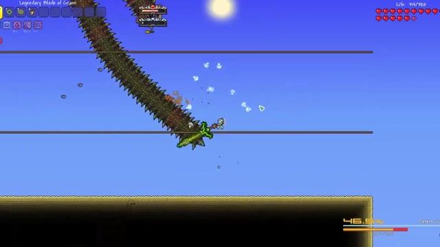 Infernum Desert Scourge - Melee - Terraria Calamity Infernum mode смотреть онлайн