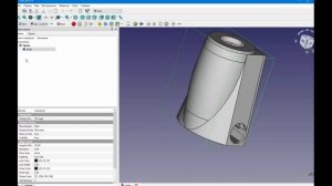 FreeCad Отверстие в модели 3