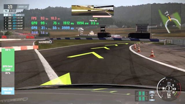 Project CARS 2 RX 5700 XT Powercolor Red Dragon Benchmark Ryzen 2600 1440p смотреть онлайн