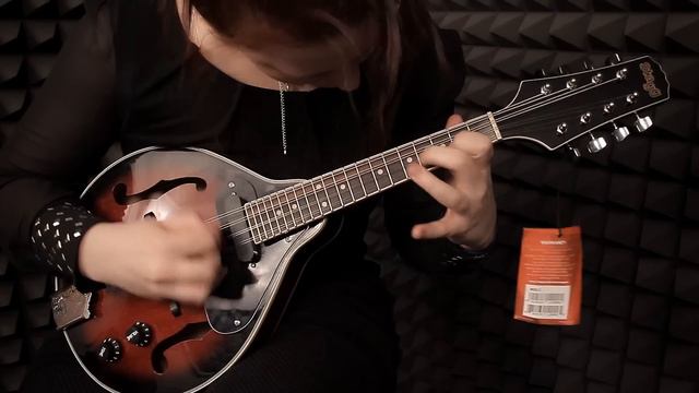 STAGG M50E Mandolin demo by Olga Egorova смотреть онлайн