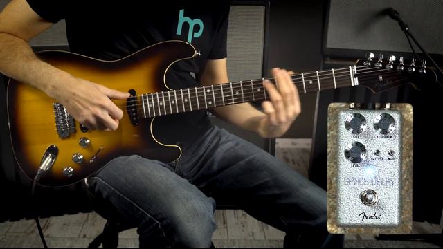 Fender Hammertone Space Delay effektpedál смотреть онлайн